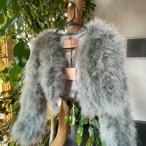 Manhattan Crop Jacket - Sage Size S/M